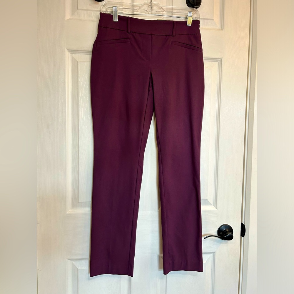 Iconic Burgundy Reitmans Dress Pant - Petite